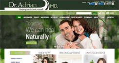 Desktop Screenshot of dradrianmd.com
